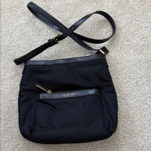 Michael Kors Black and Gold Accent Bag
